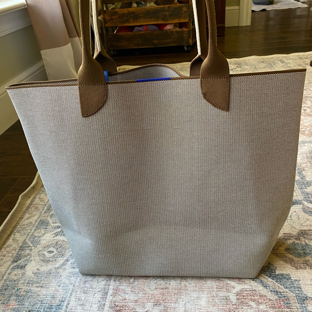 Rothy's Tan and Brown Tote Bag